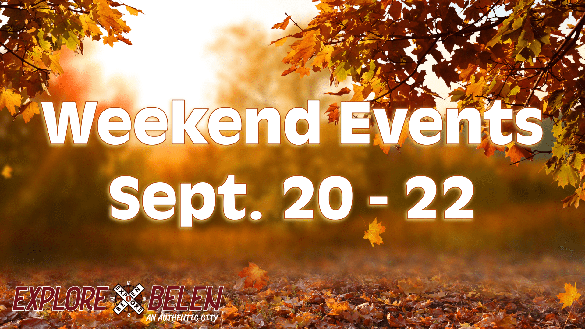 Featured image for “Weekend Events September 20 – 22”