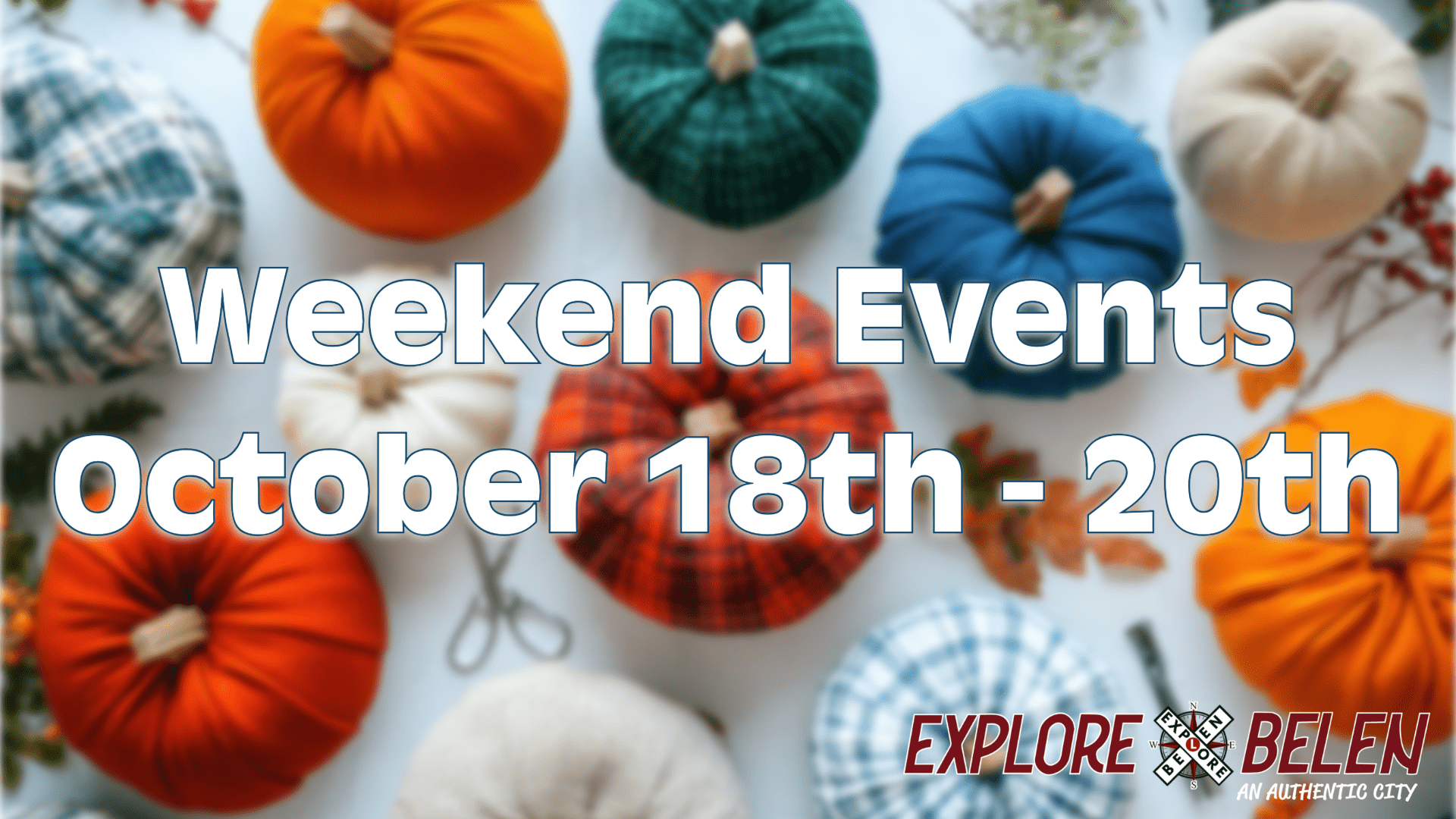 Featured image for “Weekend Events Oct. 18th – 20th”